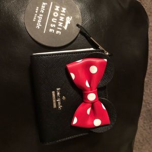 Kate Spade Minnie Mouse snap wallet